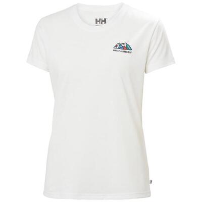 Dames-t-shirt helly hansen skog graphic