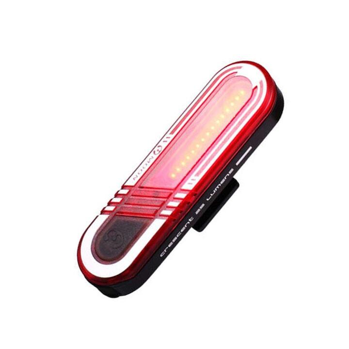 Far fata si stop spate 7 LED, reincarcabile USB, 5 moduri