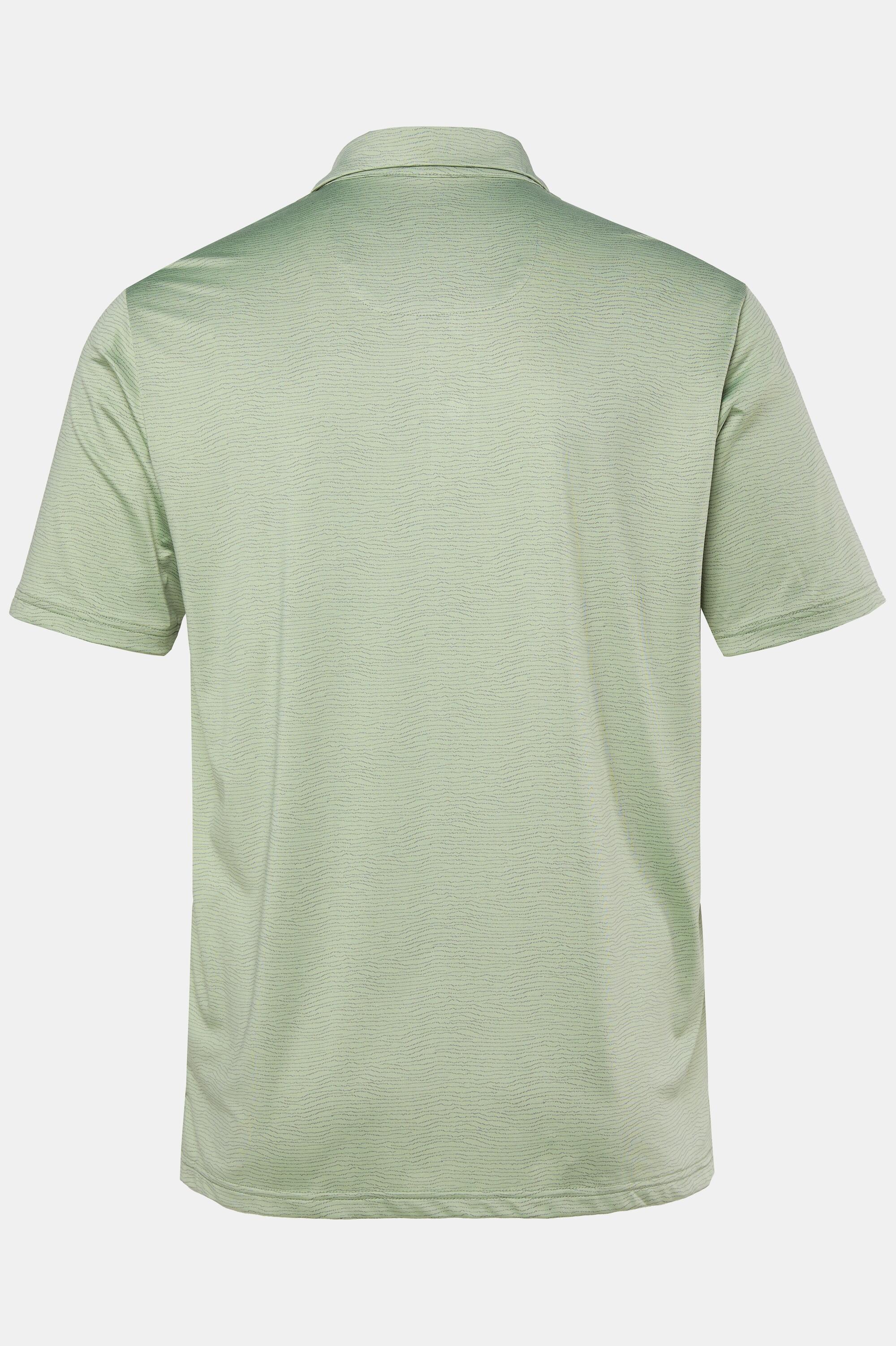 Hommes Polo en piqué imprimé all-over manches courtes technologie FLEXNAMIC® 5/6
