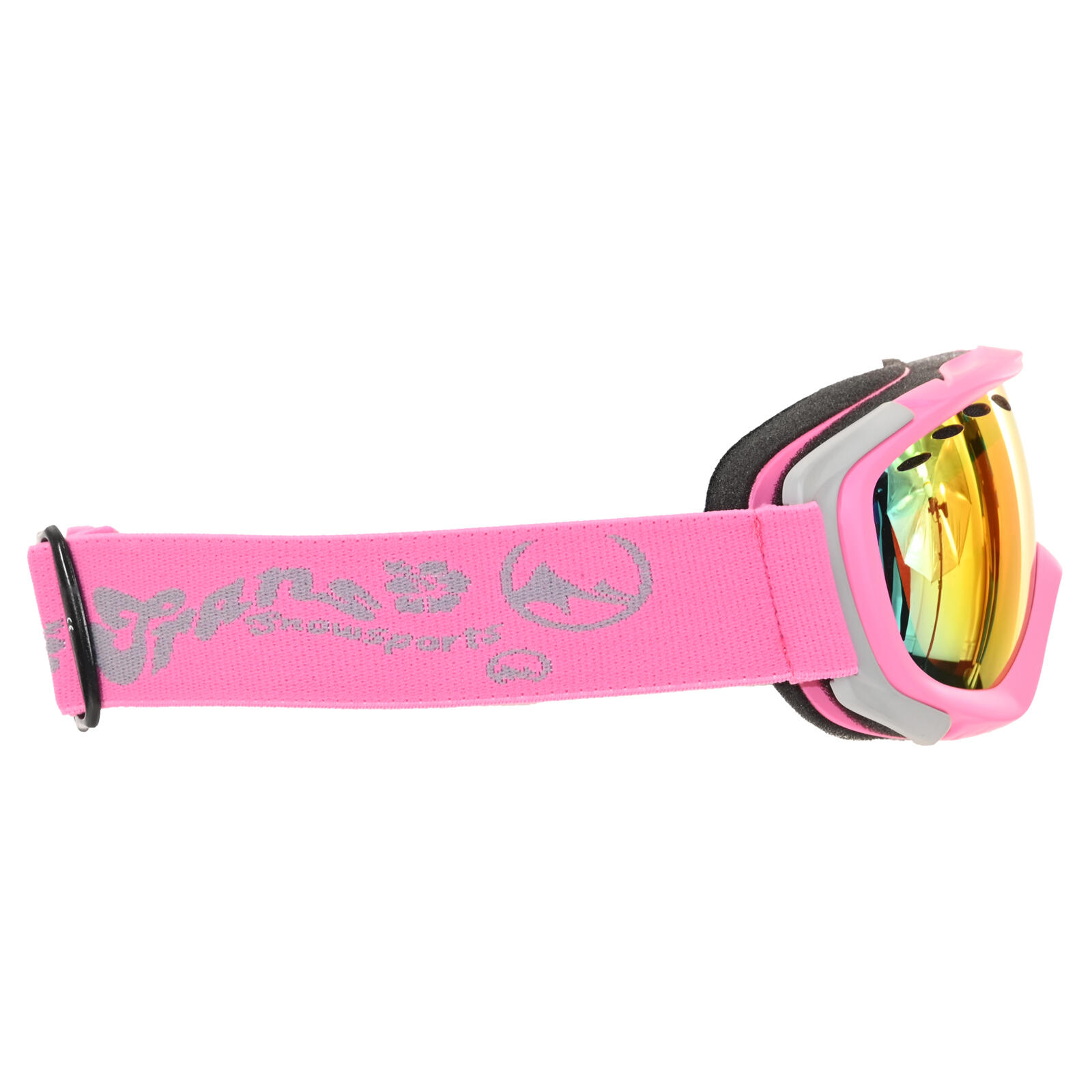 Trans  Damen Snowboard Brille Team Girl Sondermodell One Size Pink 4/5