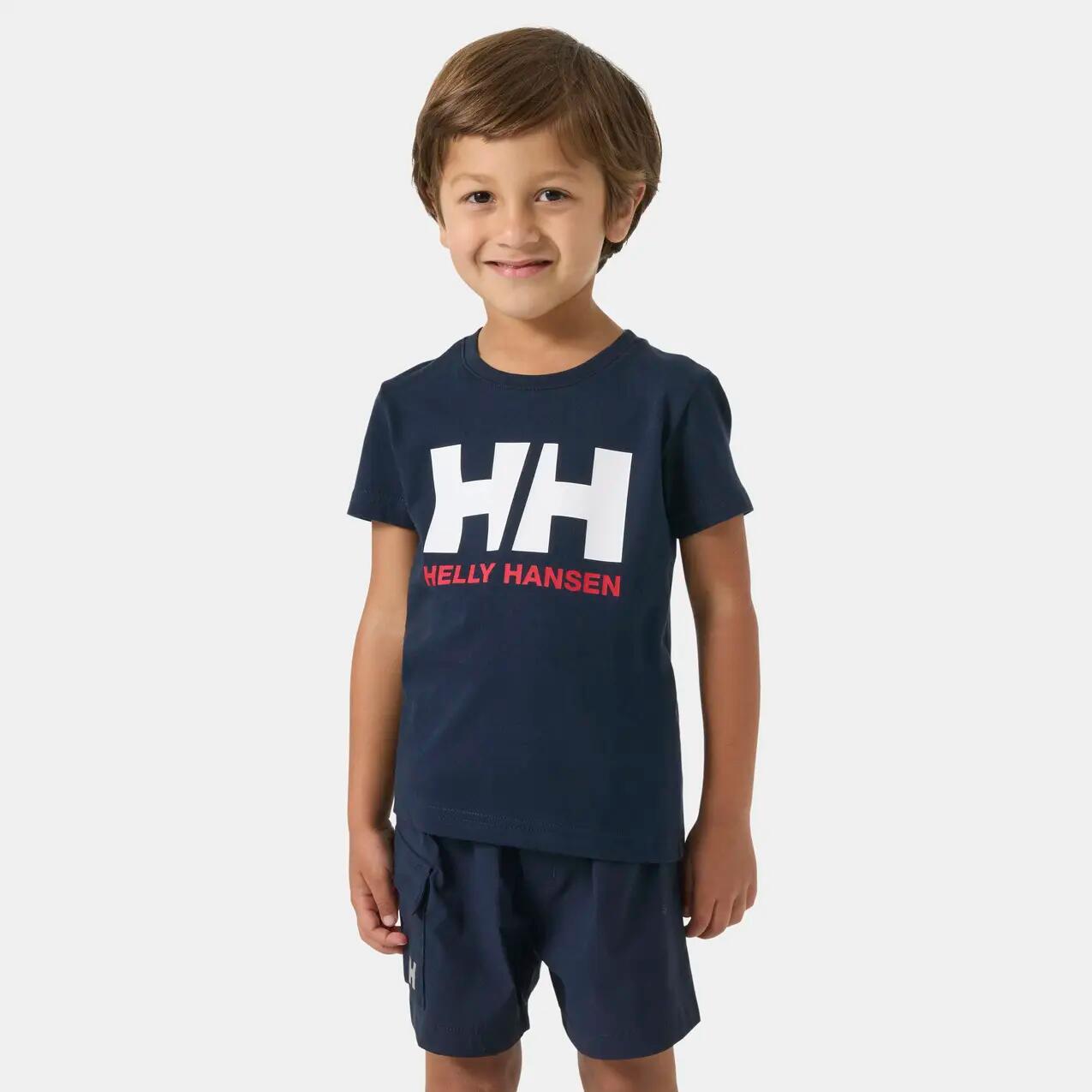 Kinder-T-shirt Helly Hansen Hh Logo 2/5