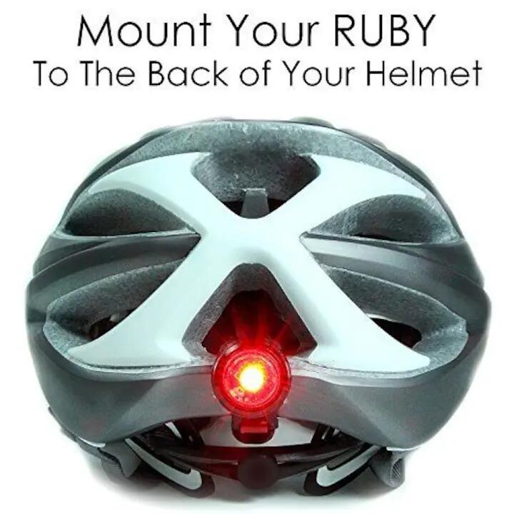 Stop ruby, 3 moduri luminare, aliaj aluminiu 3/7