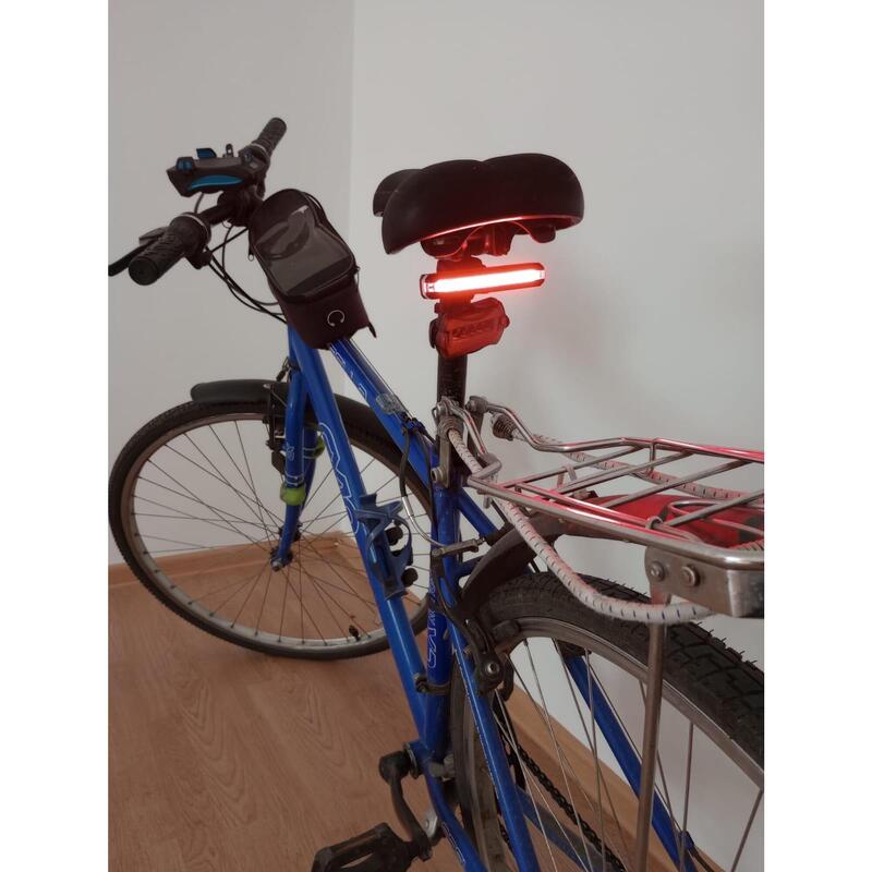Stop COB LED Carsons, reincarcabil USB, 6 moduri