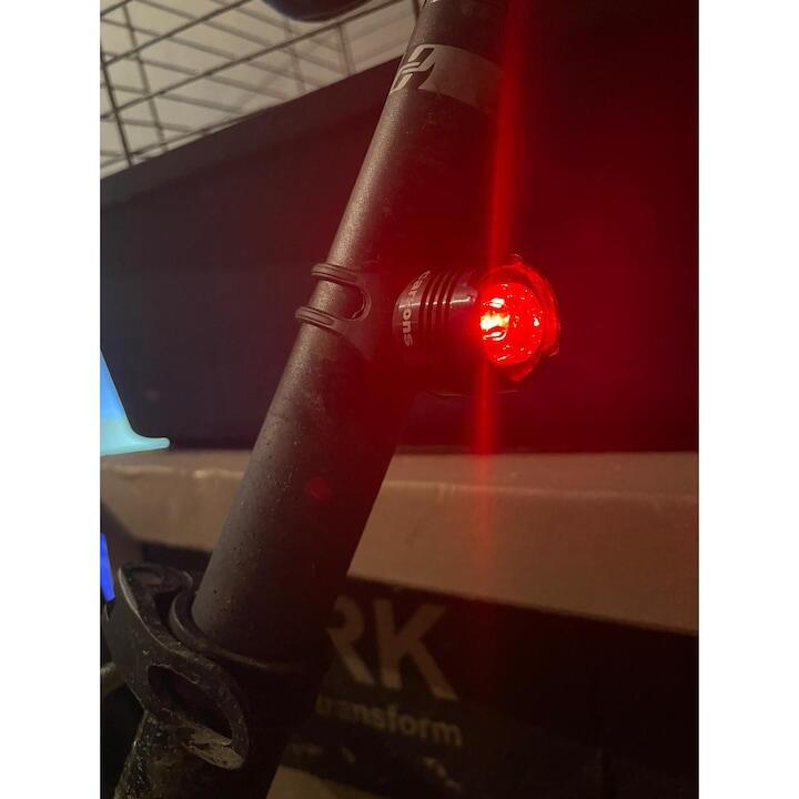 Stop ruby, 3 moduri luminare, aliaj aluminiu