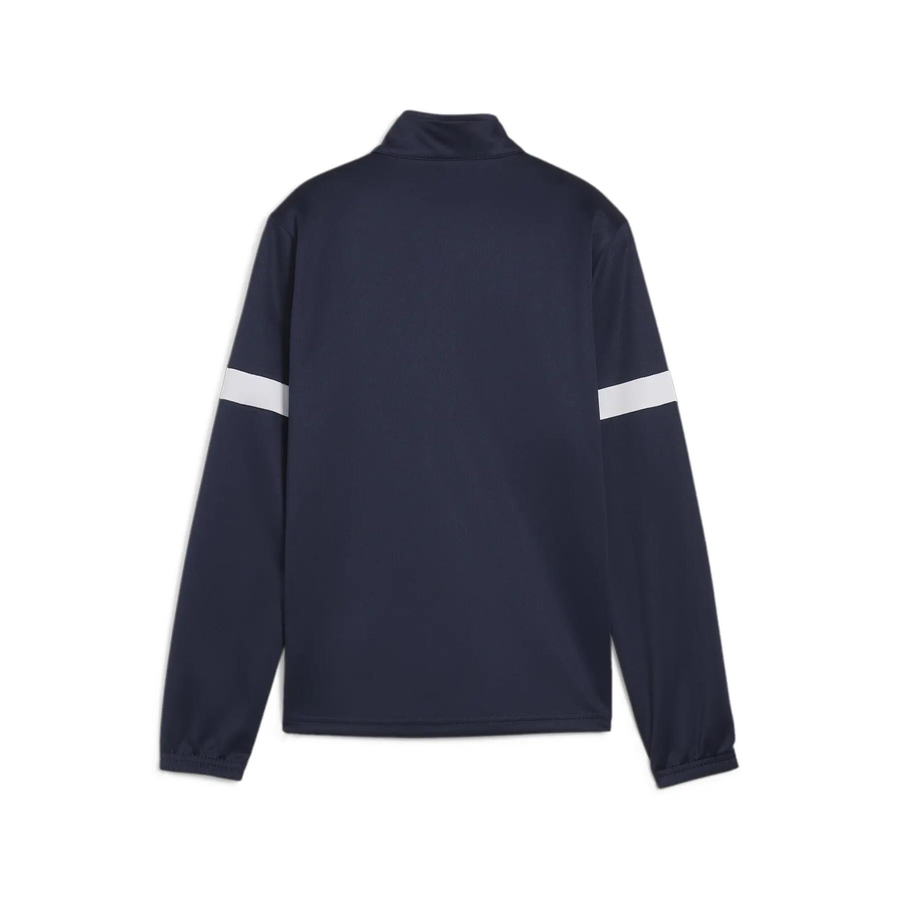 Felpa da bambino con 1/4 di zip Puma IndividualRise 2/2