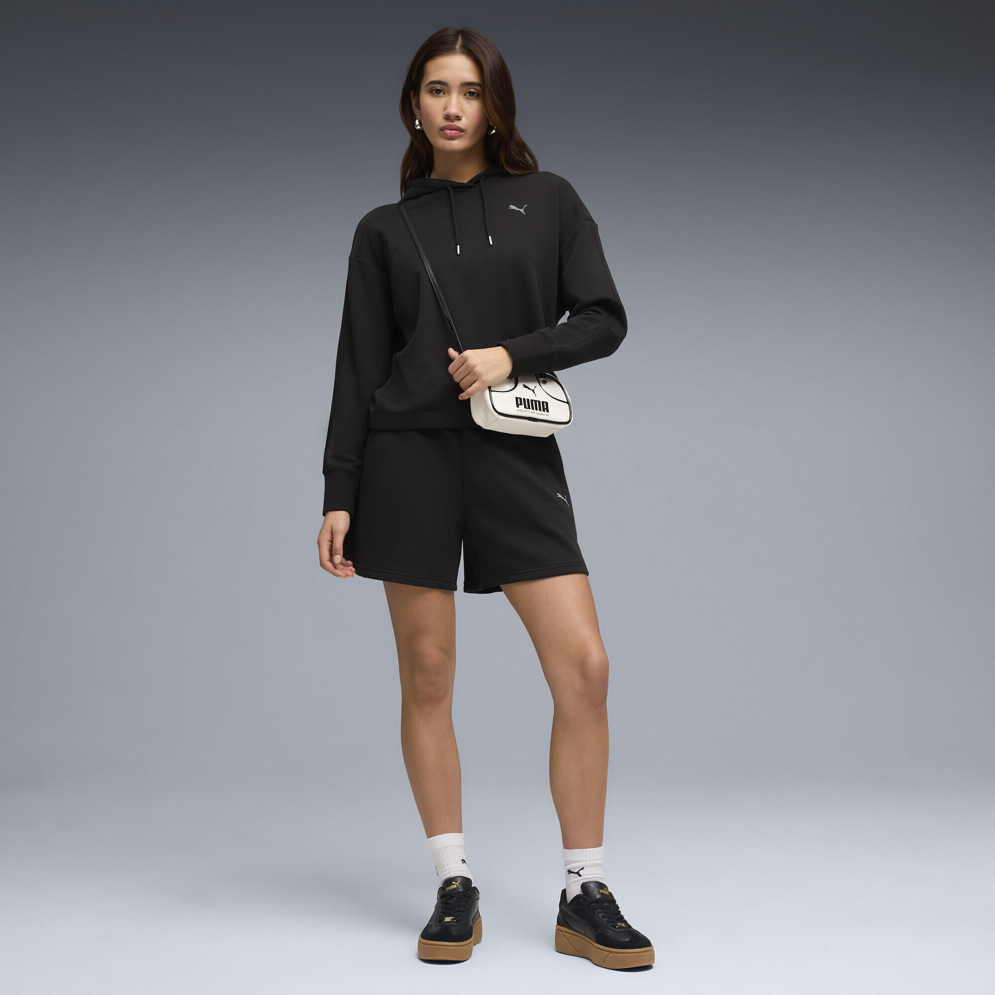 Survêtement décontracté à capuche avec short Femme PUMA 2/5