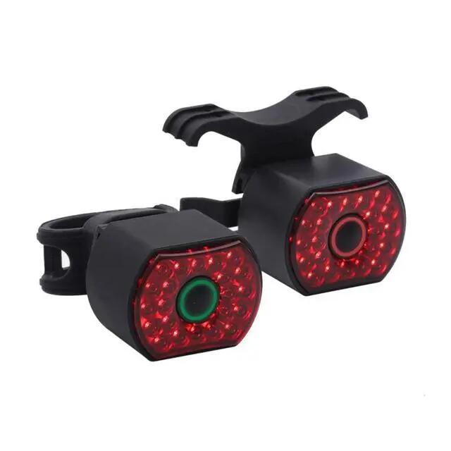 Stop inteligent smart cu senzor de franare, 6 moduri, indicator baterie 3/6