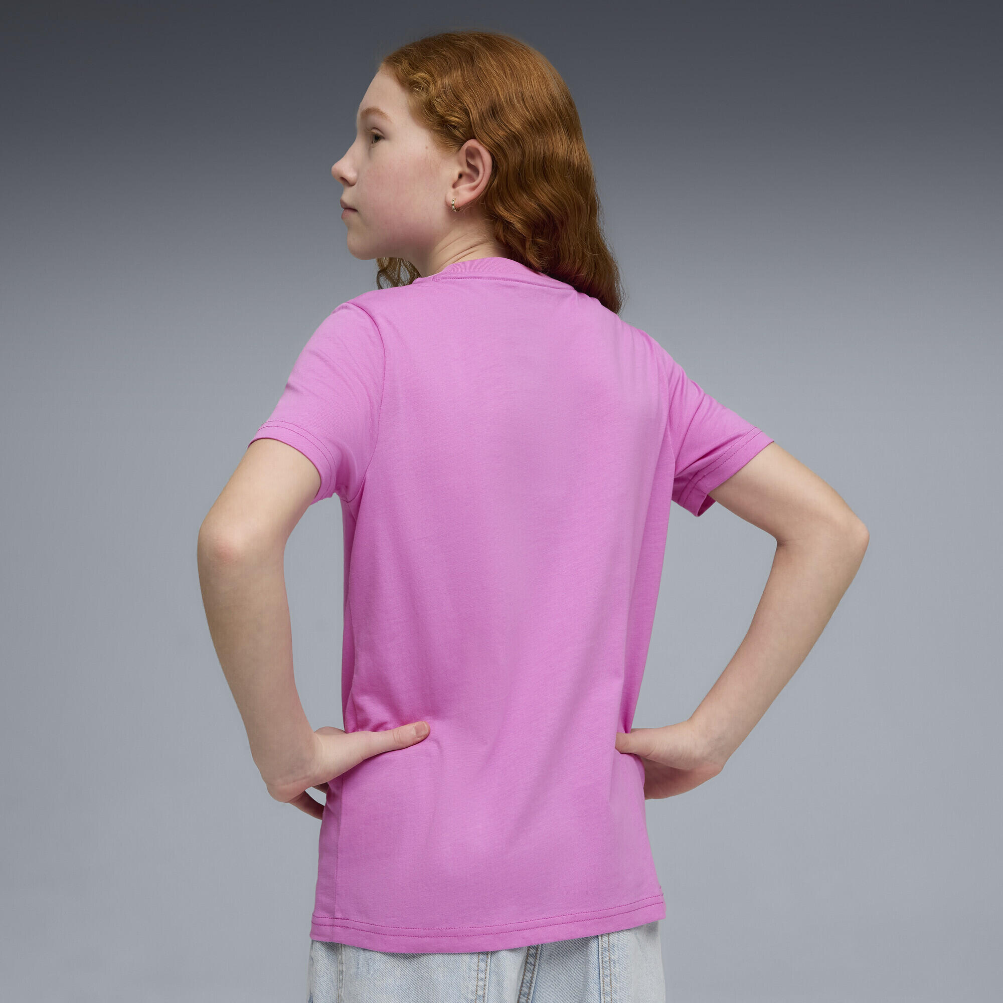 Puma Ess Centered Cat Logo Tee Gkids póló 3/5
