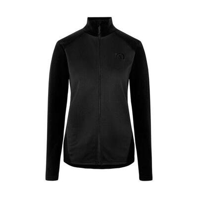 Fleece met volledige rits voor dames kari traa