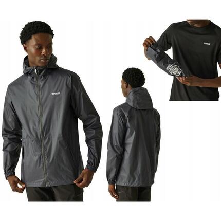 Kurtka przeciwdeszczowa dla mężczyzn Regatta RMW281 z kapturem