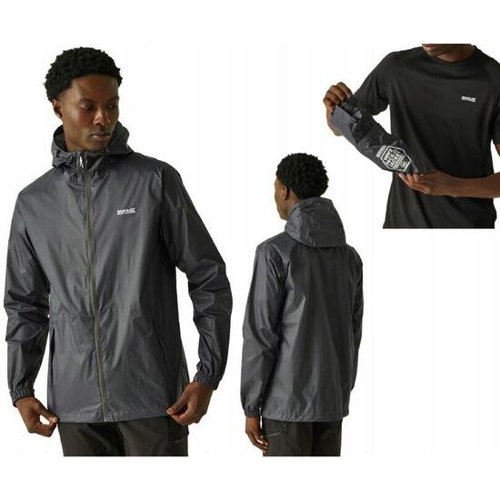 Kurtka przeciwdeszczowa dla mężczyzn Regatta RMW281 z kapturem