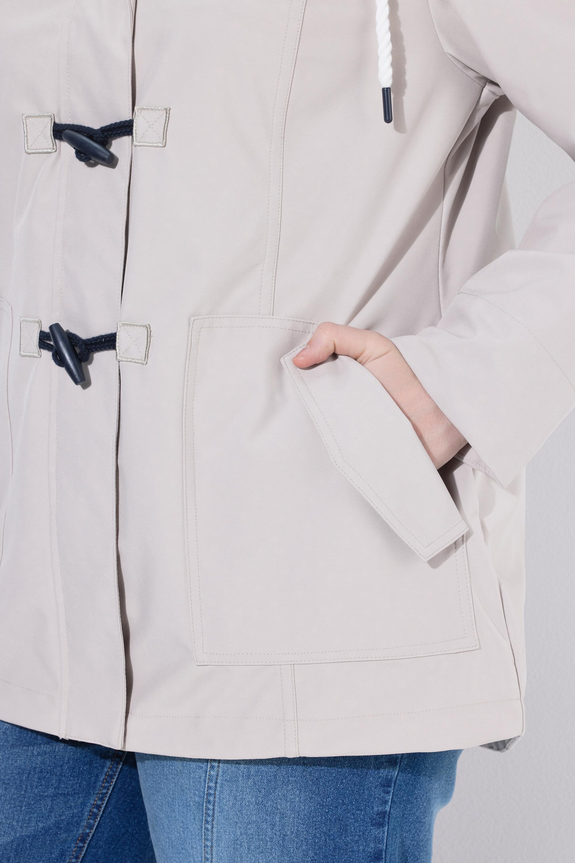 Damen HYPRAR Softshell-Jacke wasserabweisend Knebelknöpfe 3/7