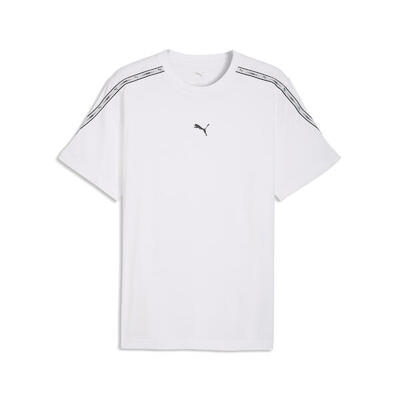 Essentials t-shirt met band voor heren puma
