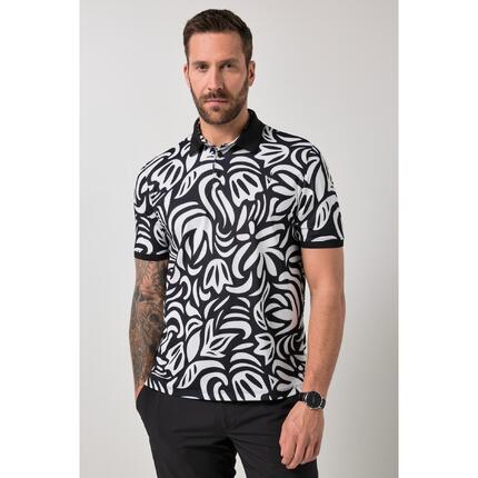 Męska Koszulka polo FLEXNAMIC® golf pika nadruk na całej powierzchni