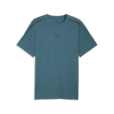 Essentials t-shirt met band voor heren puma