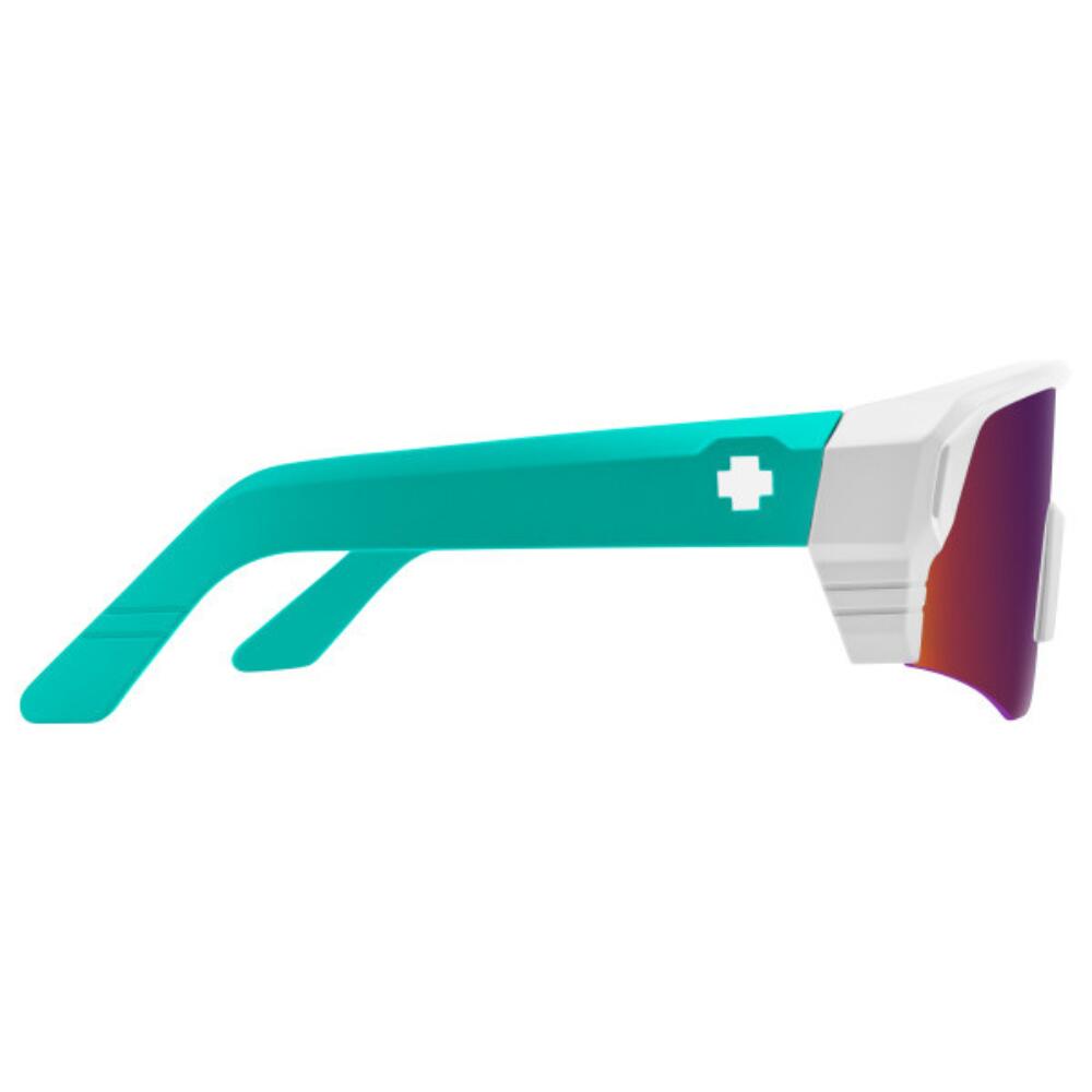 Lunettes de soleil sportstyle Monolith Speed Matte White Teal 3/5