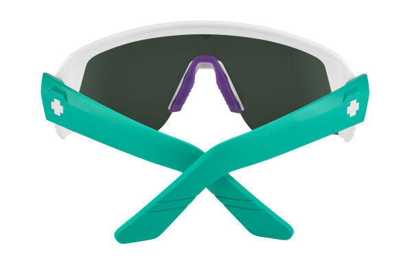 Lunettes de soleil sportstyle Monolith Speed Matte White Teal 4/5