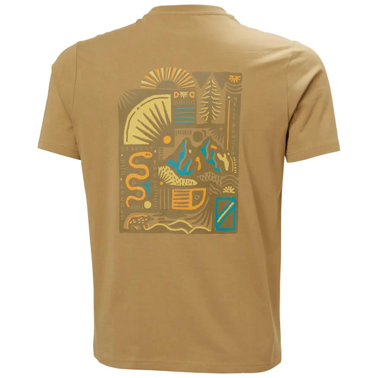 Camiseta Helly Hansen Massif Graphic 3/5