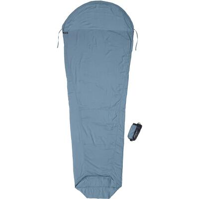 Cocoon mummy liner lakenzak - 100% lyocell eucalyptus green