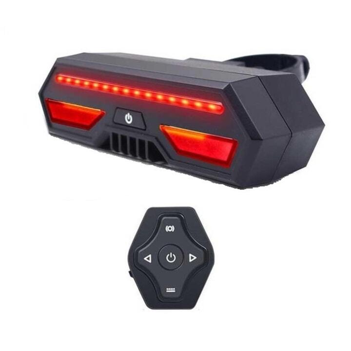 Stop wireless Carsons cu semnalizare si telecomanda pentru bicicleta / trotineta
