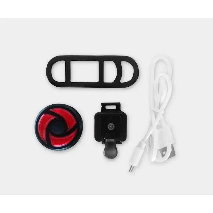 Lampa stop, 3 leduri, reincarcabil USB, 5 moduri luminare 5/7