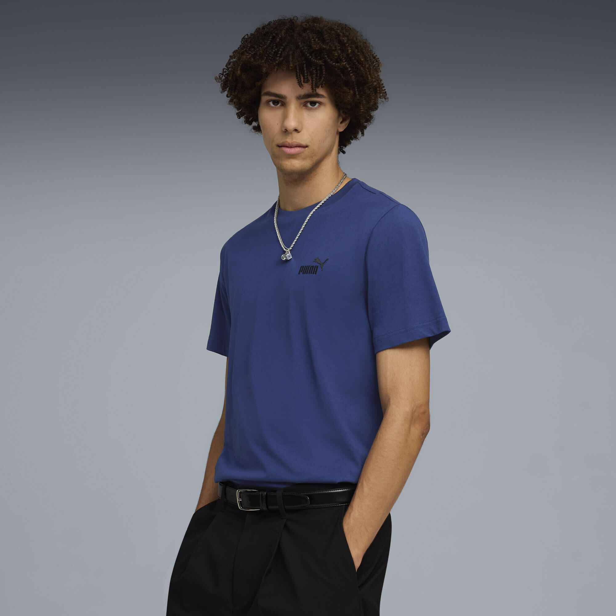 Essentials Small No. 1 Logo Tee Men PUMA 2/6