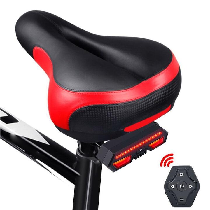 Stop wireless Carsons cu semnalizare si telecomanda pentru bicicleta / trotineta