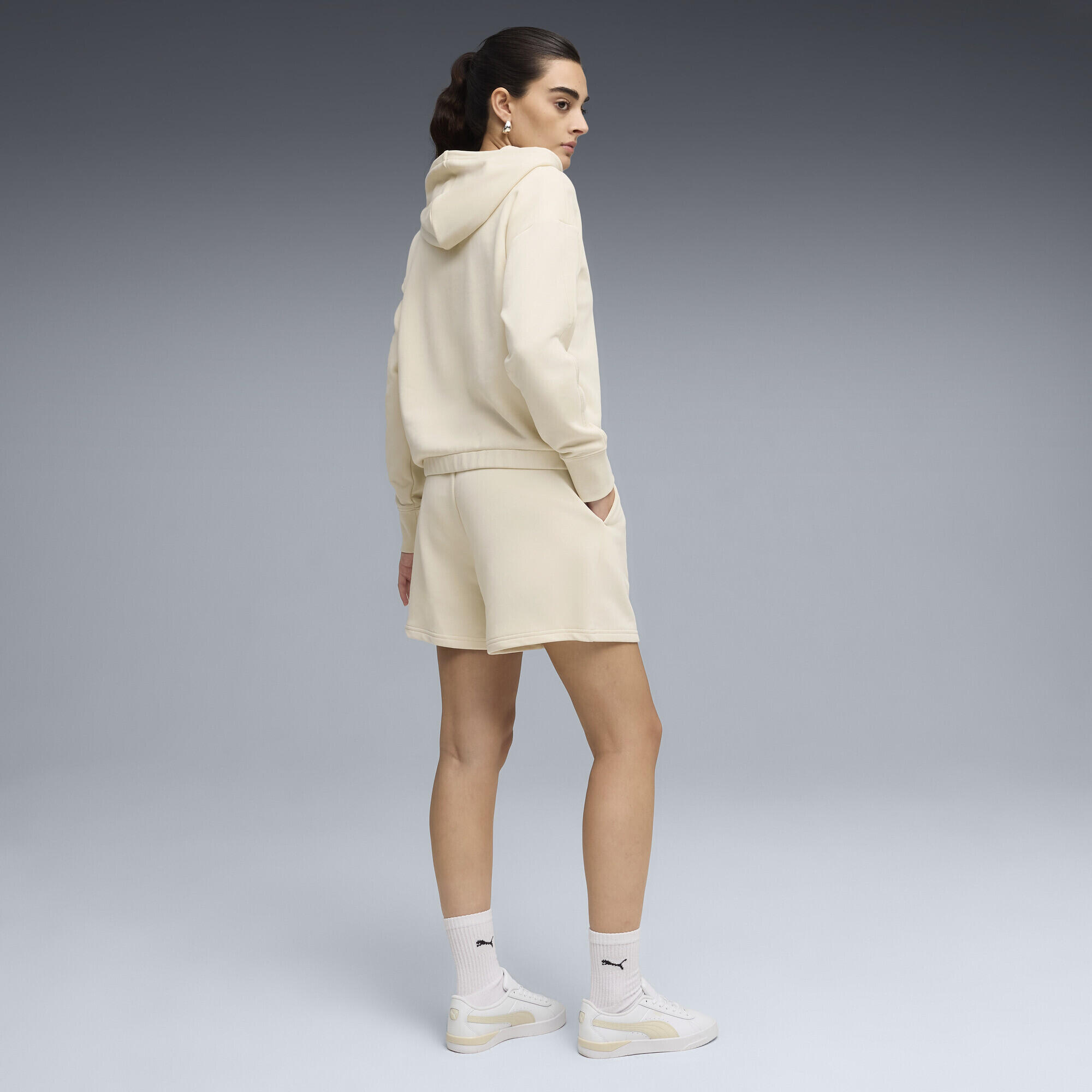 Survêtement décontracté à capuche avec short Femme PUMA 3/5