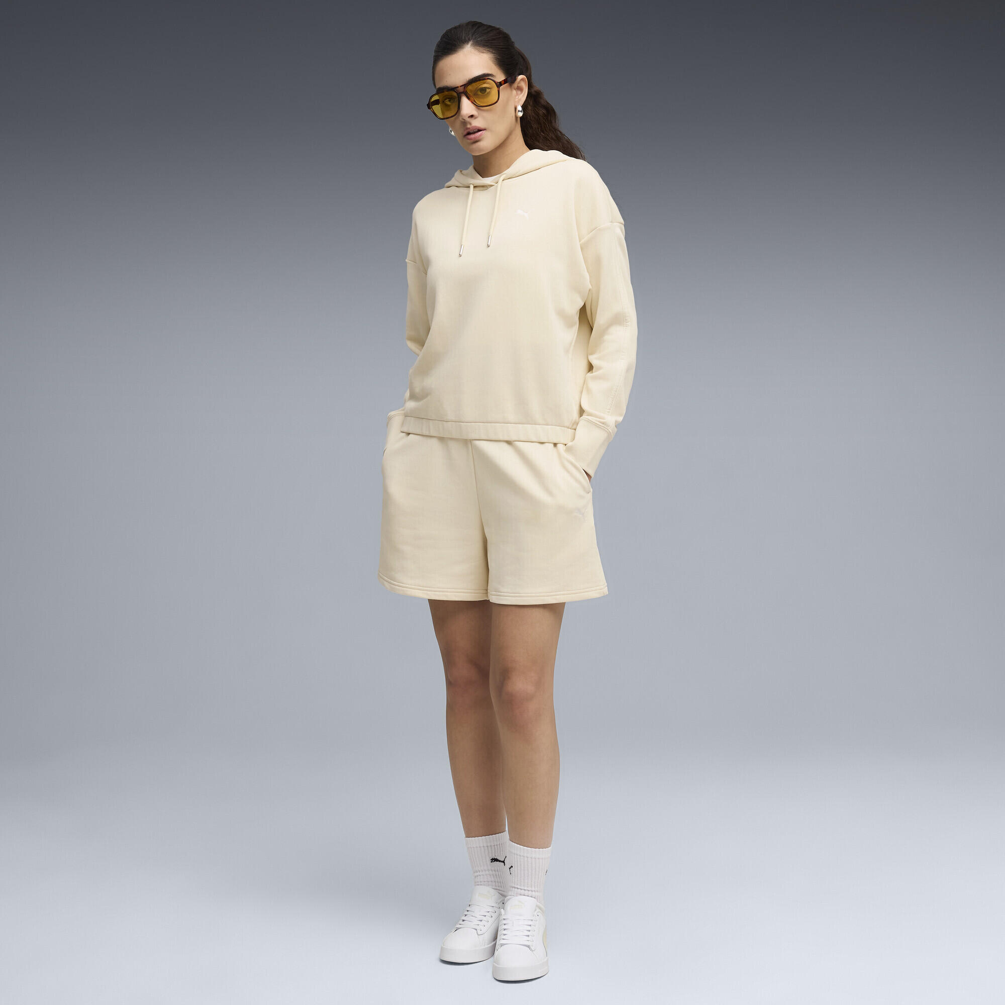 Survêtement décontracté à capuche avec short Femme PUMA 2/5