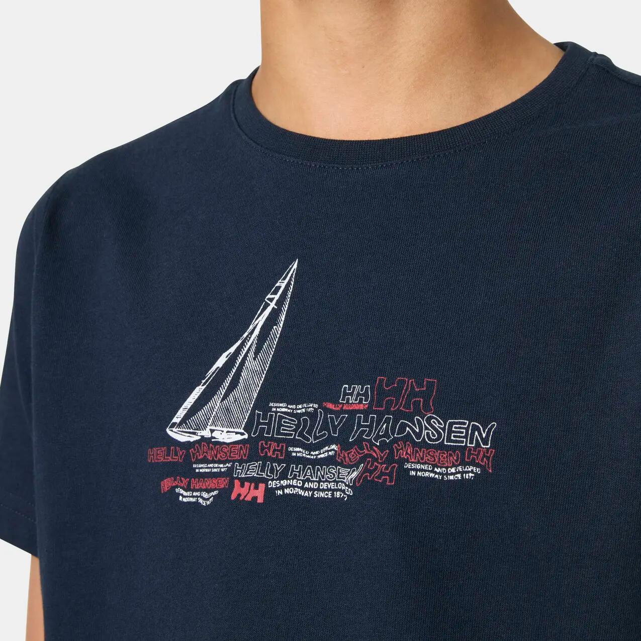 Kinder-T-shirt Helly Hansen Graphic 3/5