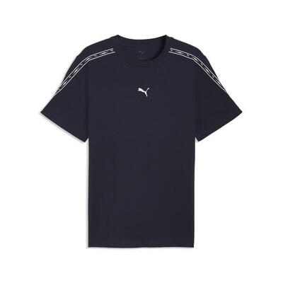 Essentials t-shirt met band voor heren puma
