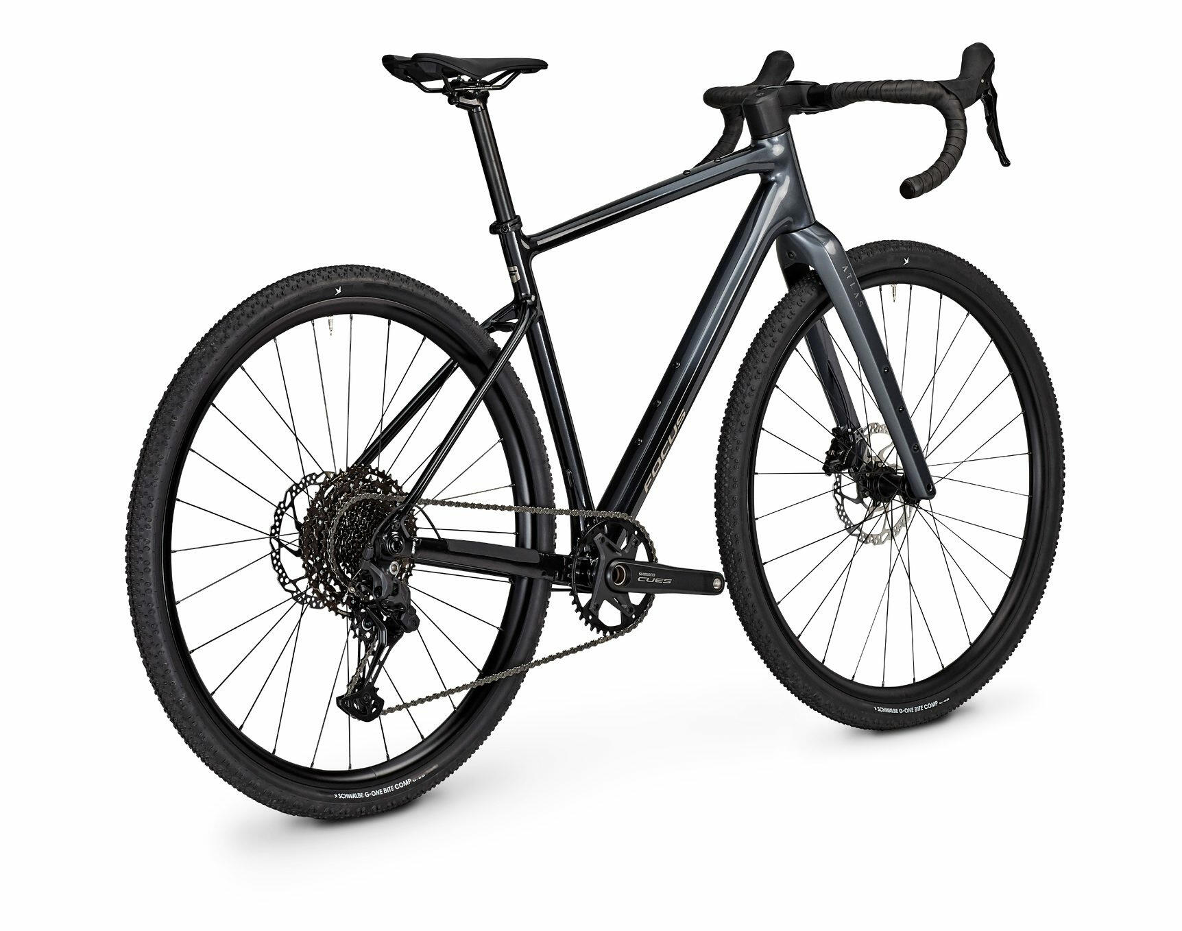 ATLAS 6.7 Gravelbikes & Cyclocross Bikes in Steelgrey/Diamondblack 2/4