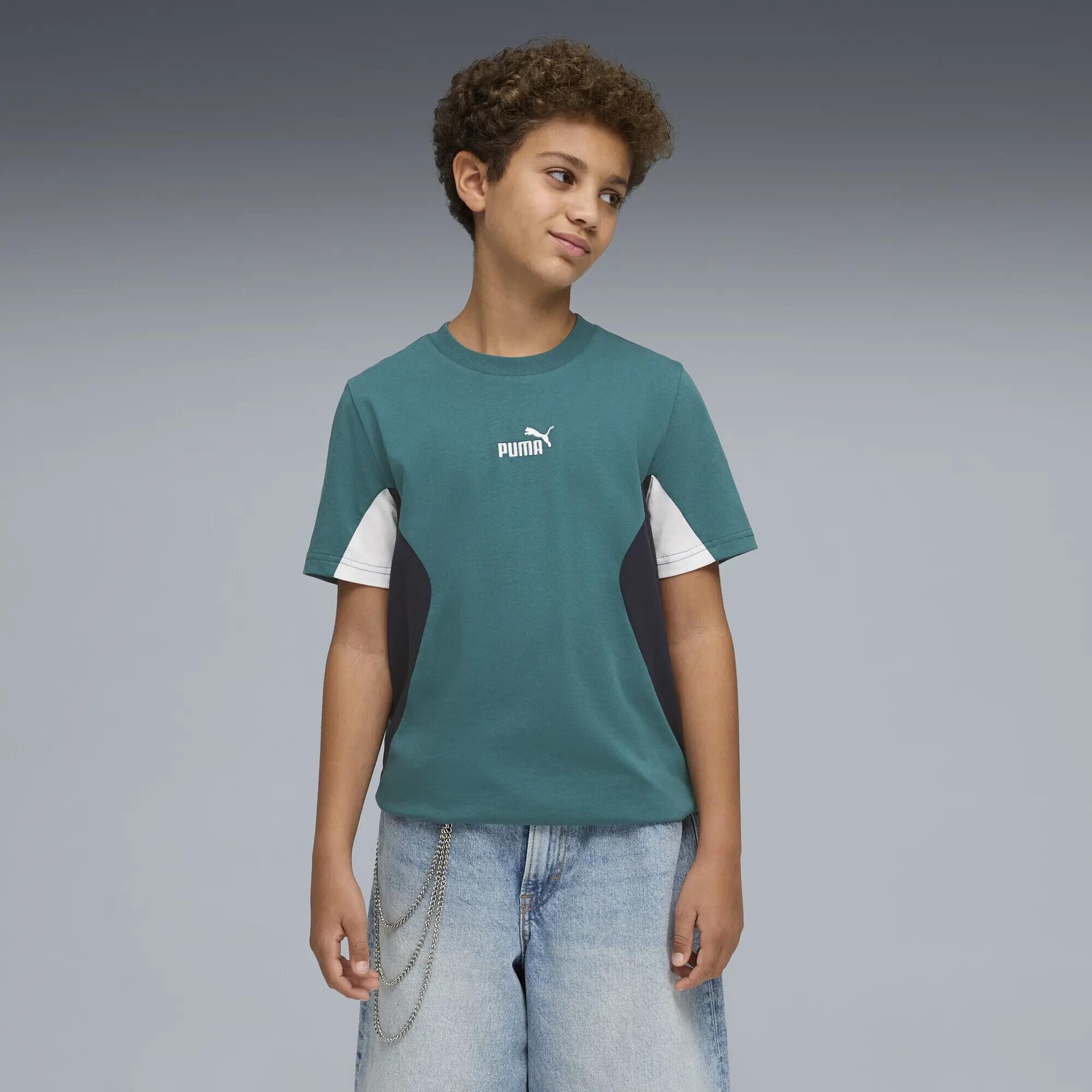 T-shirt Essentials Block Enfant et Adolescent PUMA 2/5