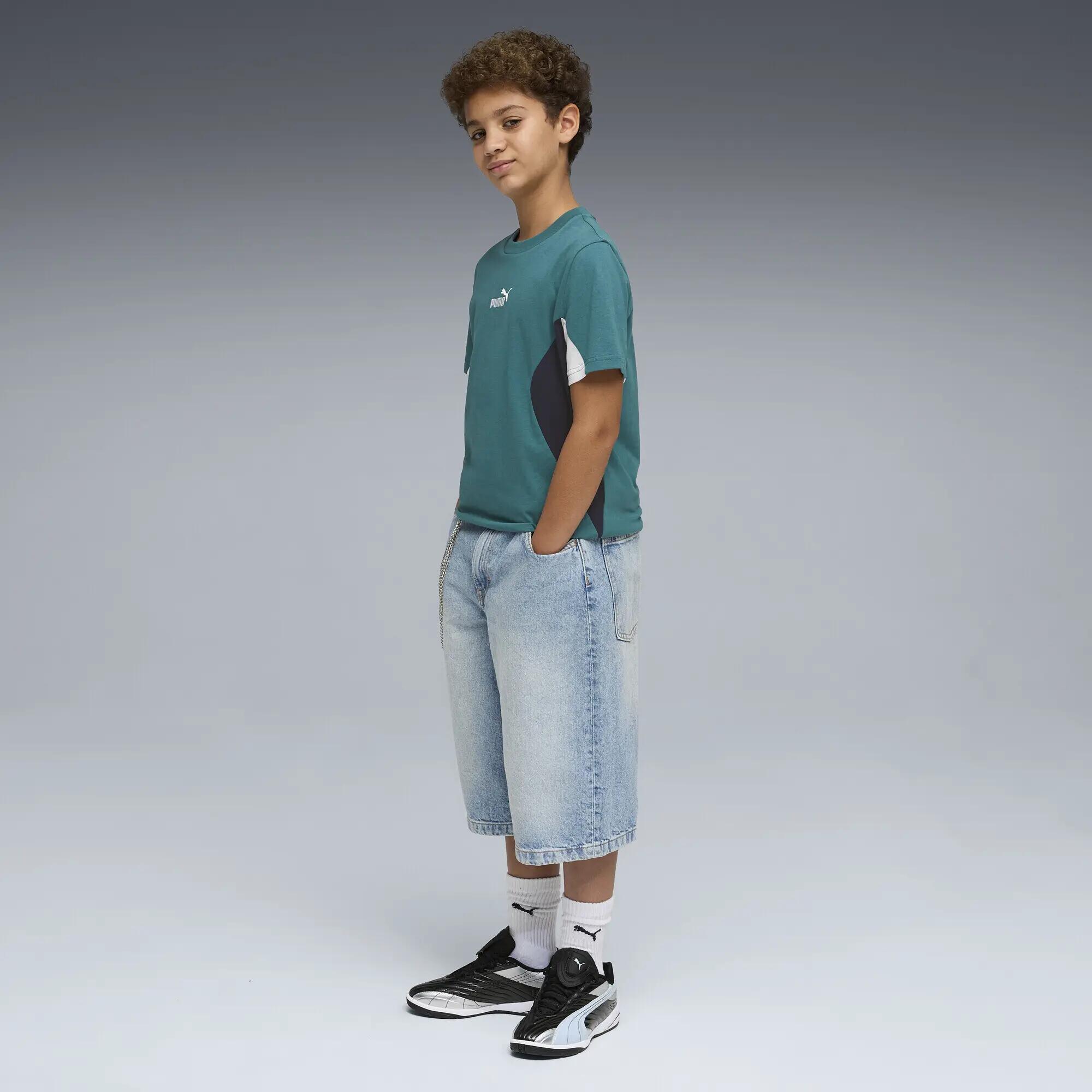 T-shirt Essentials Block Enfant et Adolescent PUMA 4/5