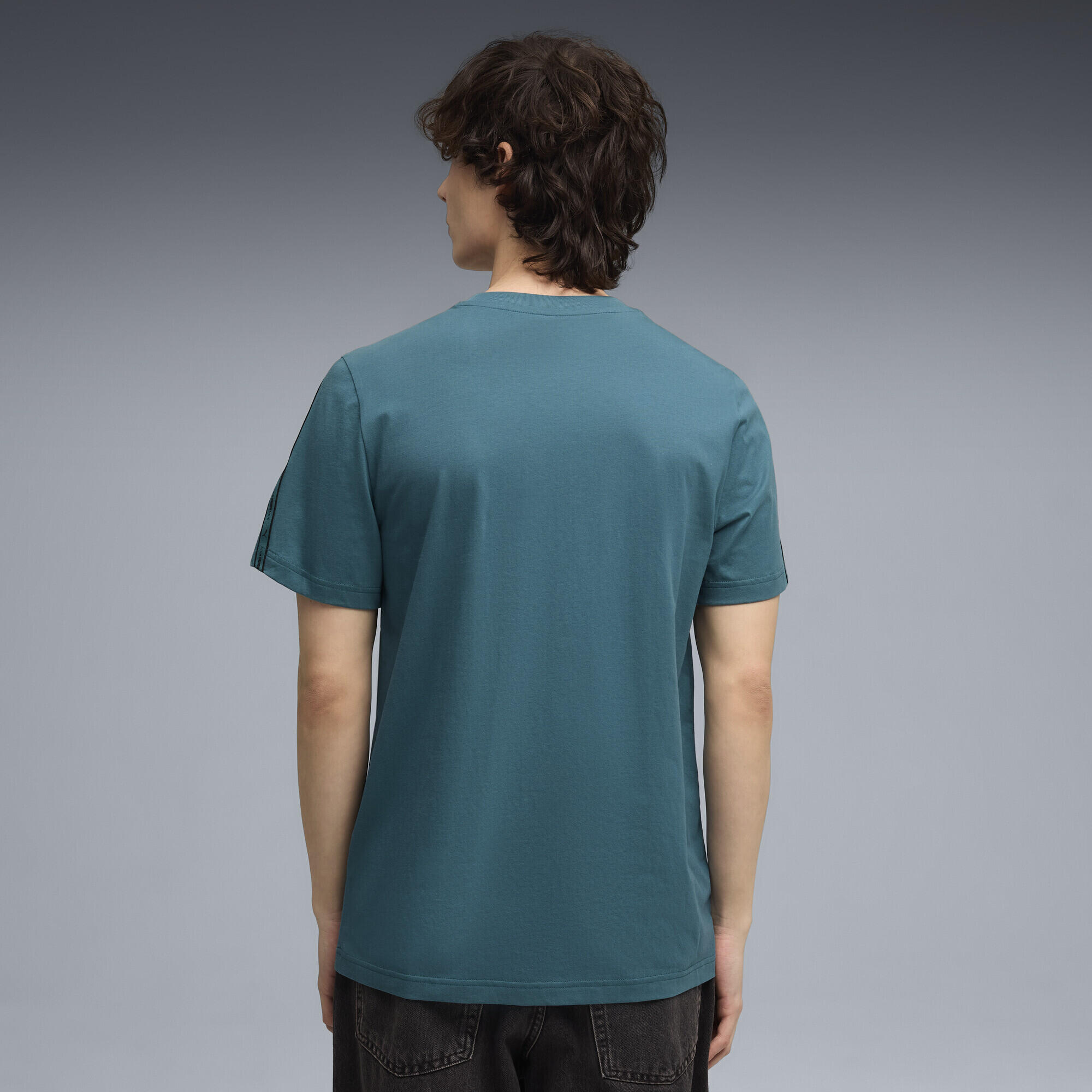 Essentials T-shirt met band voor heren PUMA 3/5