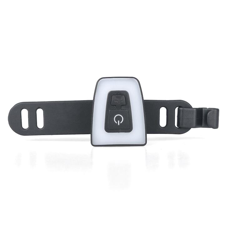 Stop lampa Carsons tip trapez, reincarcabila USB, 5 moduri