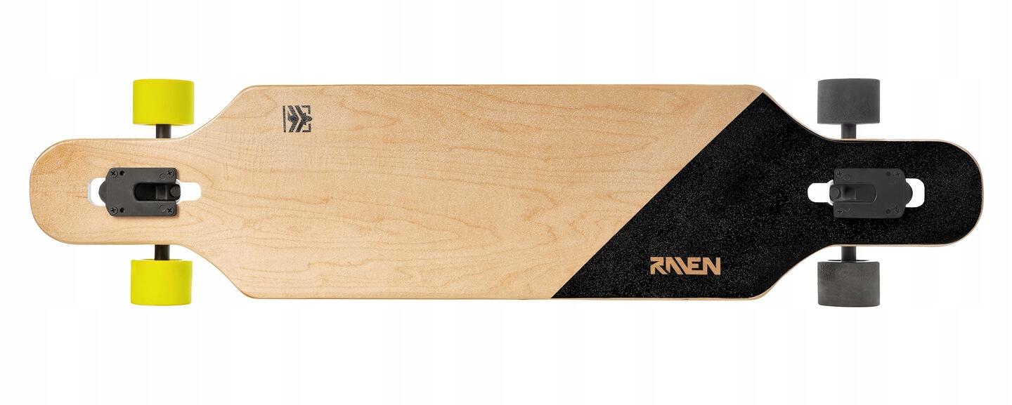 Monopatín Longboard Phase ABEC9 Negro/Lima/Azul 2/7
