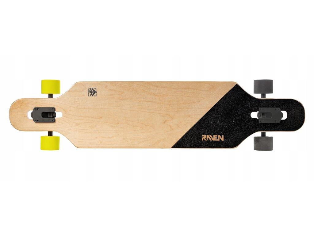 Monopatín Longboard Phase ABEC9 Negro/Lima/Azul 6/7