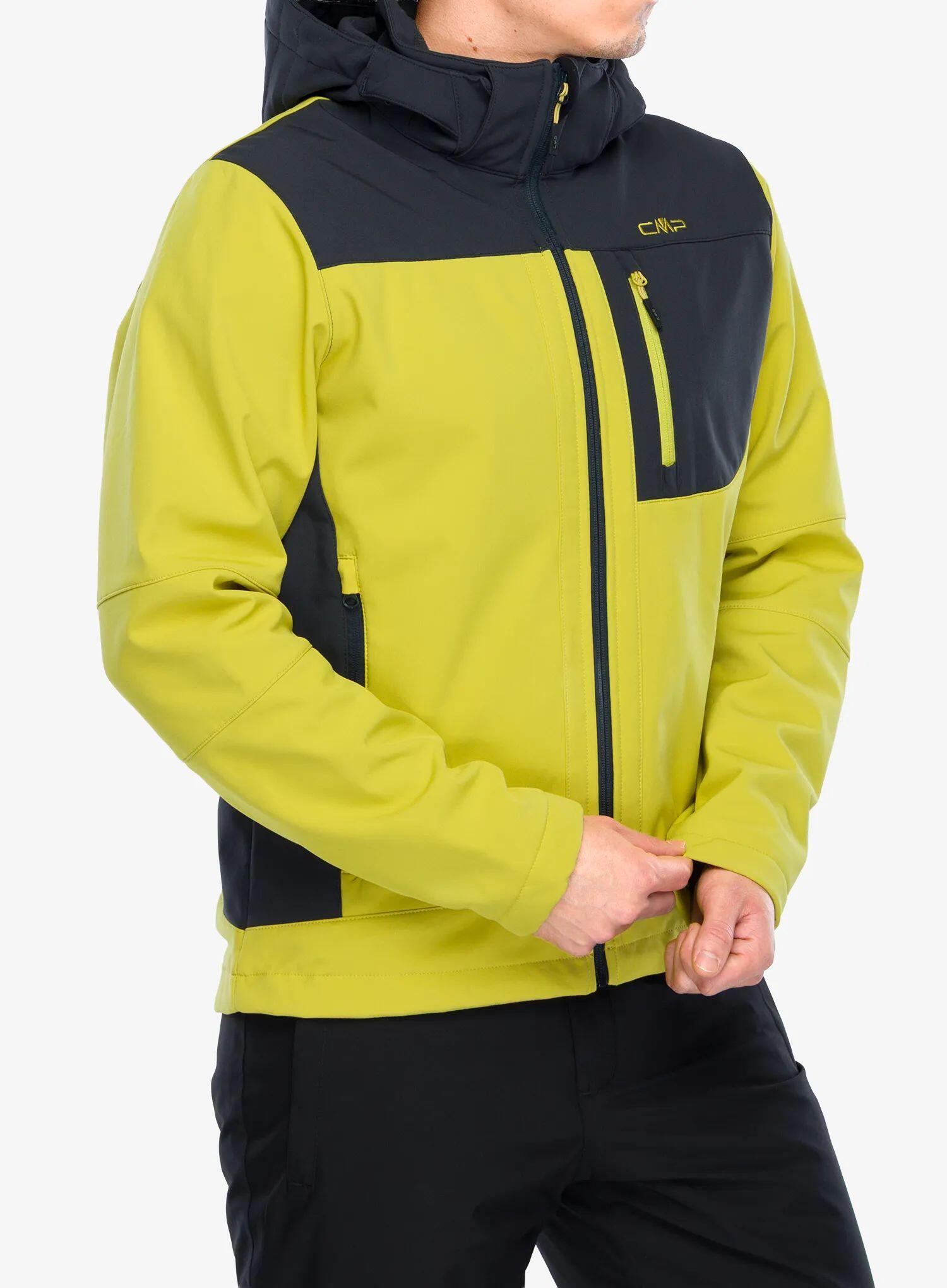 Kurtka softshell męska CMP Vivo Jacket Zip Hood 7/8