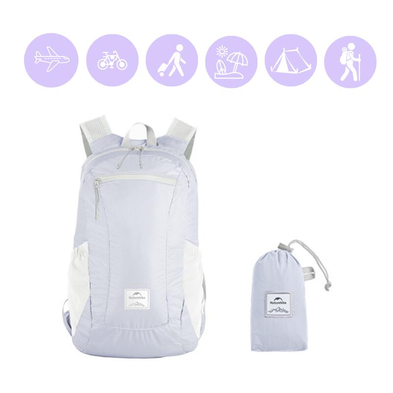 Nepromokavý sbalitelný batoh 18 l 4/6
