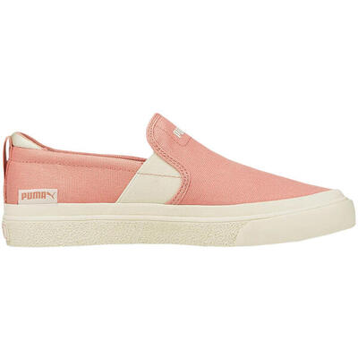 Dames slip-on sneakers canvas met softfoam+