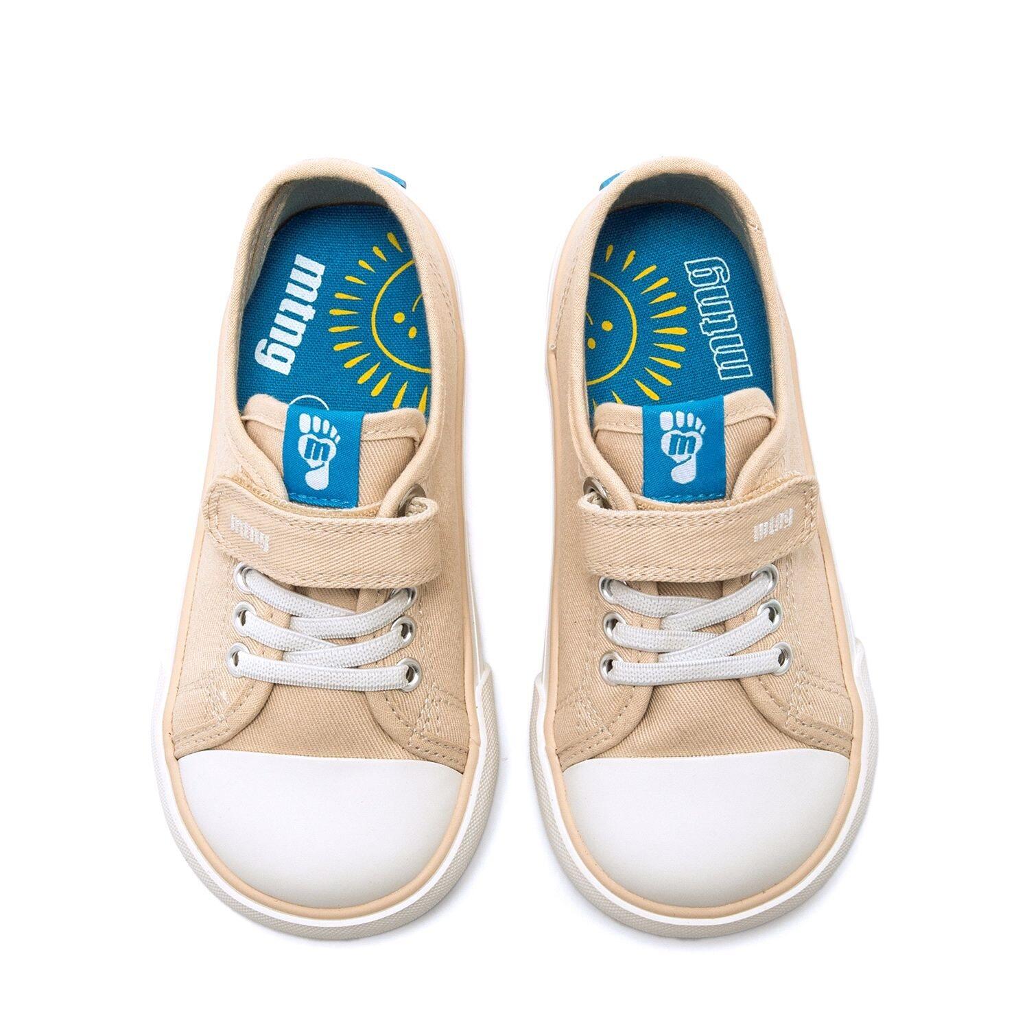 Sapatilhas menina barefoot mtng respect-emi bege 2/7