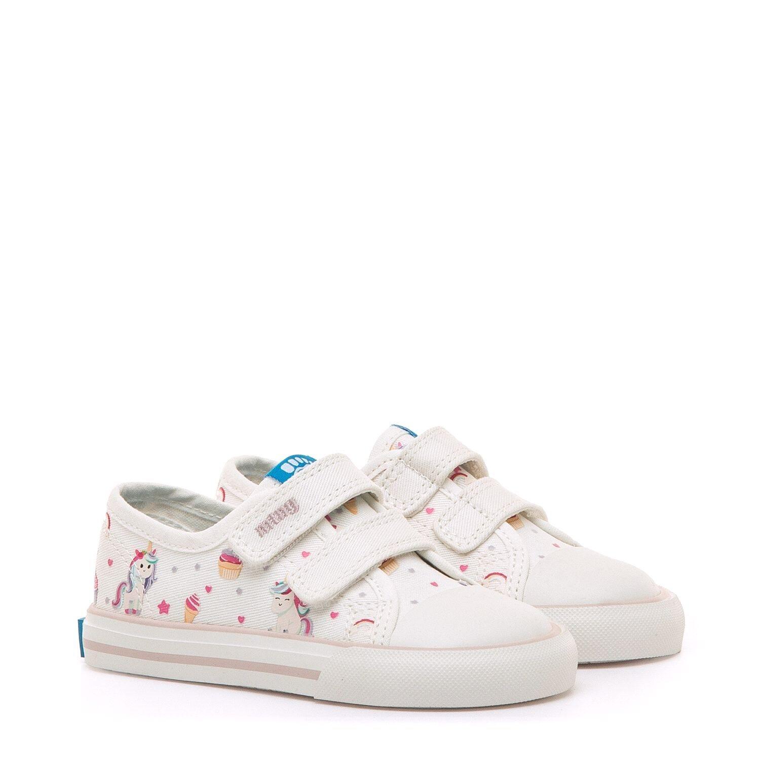 Sneakers barefoot Bambina MTNG KIDS Respect-emi Bianco 4/7