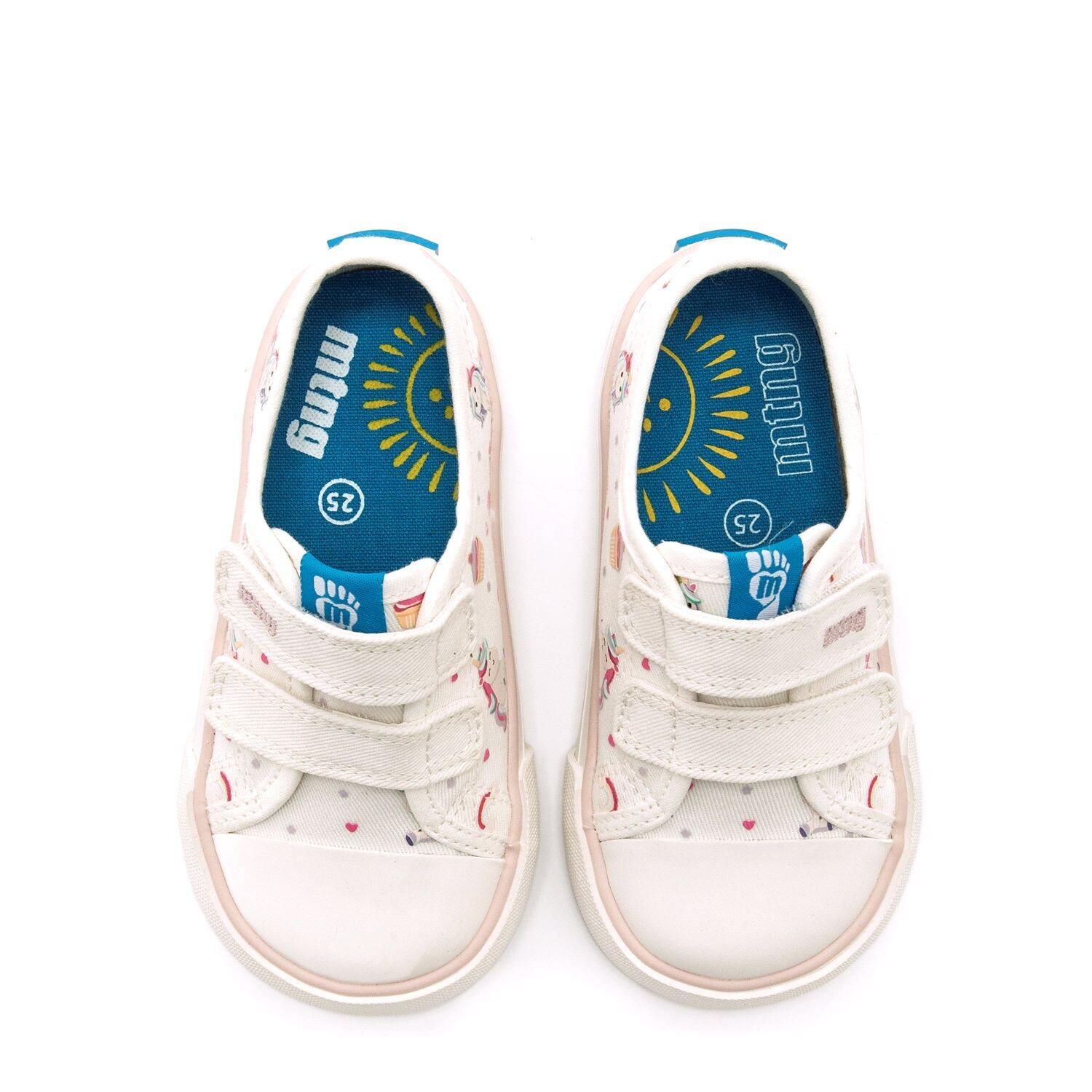 Sneakers barefoot Bambina MTNG KIDS Respect-emi Bianco 2/7