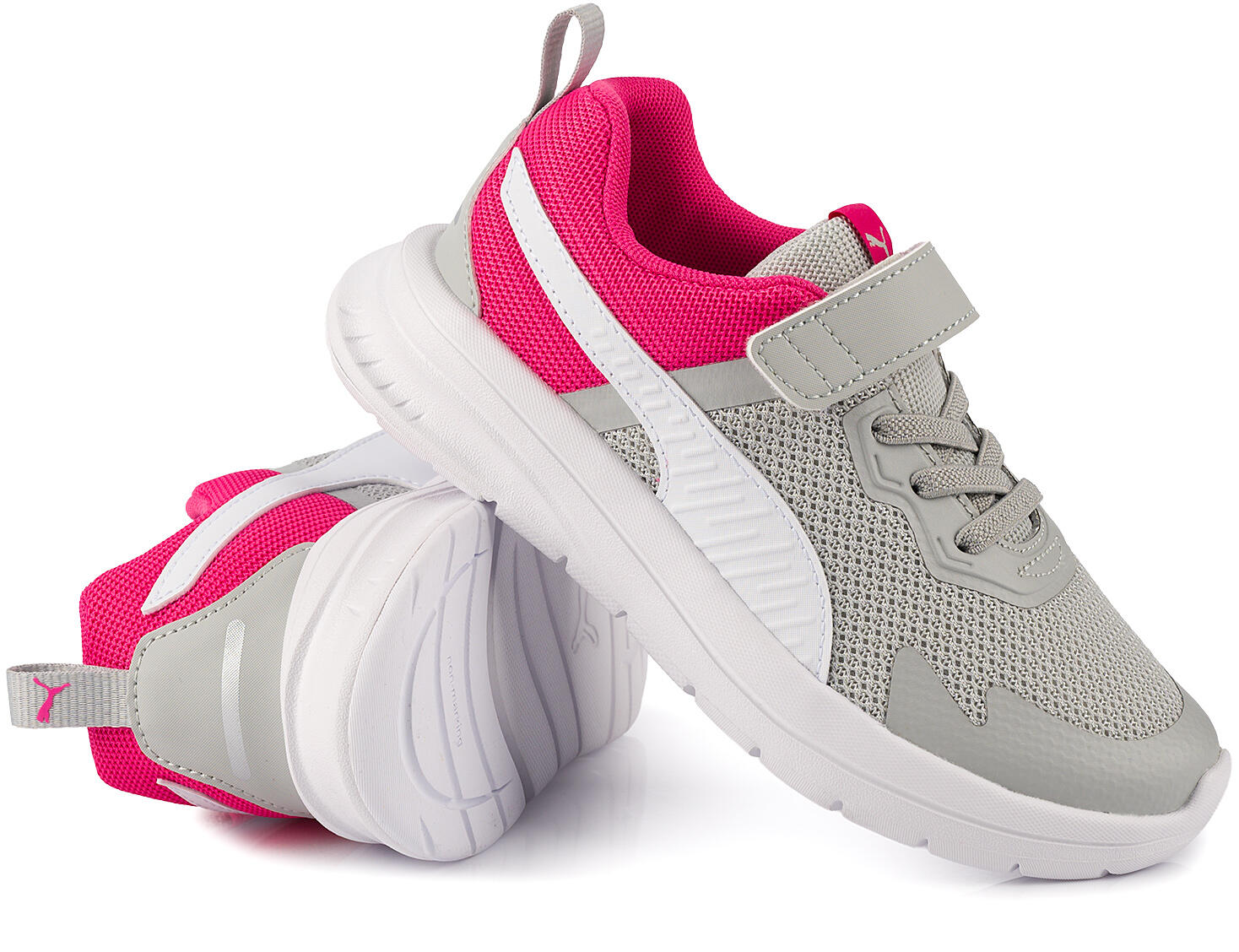 Dziecięce buty sportowe sneakersy na rzep PUMA EVOLVE RUN MESH AC+ 386239-08 5/7