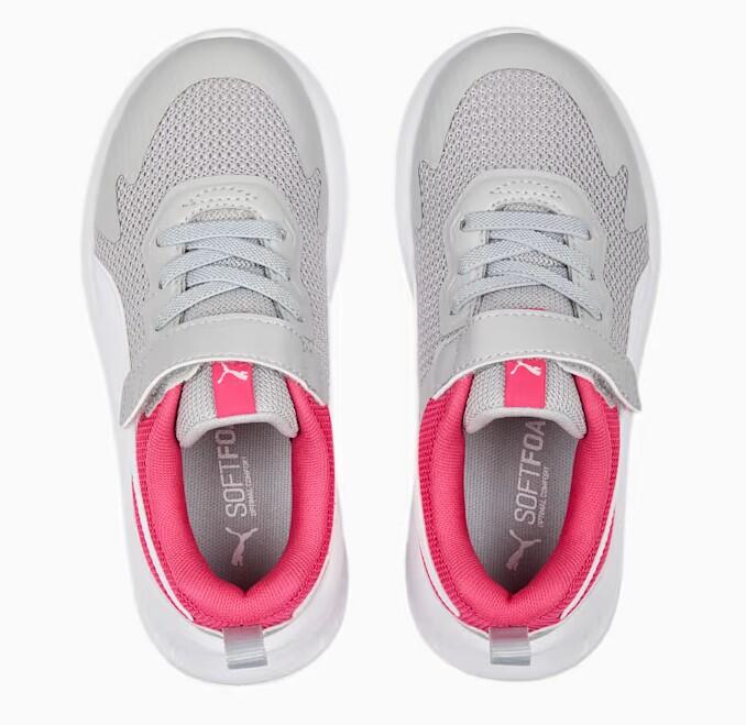 Dziecięce buty sportowe sneakersy na rzep PUMA EVOLVE RUN MESH AC+ 386239-08 4/7