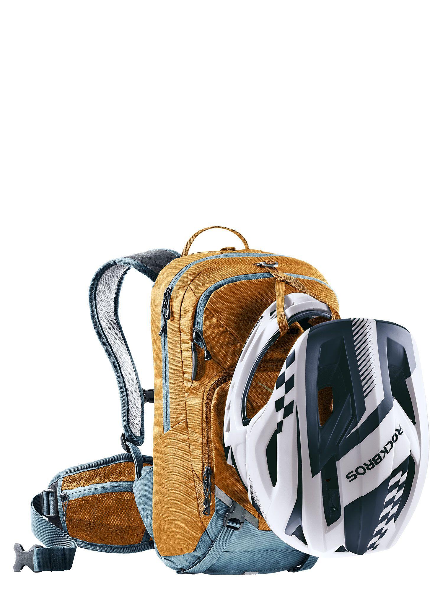 Plecak rowerowy Deuter Attack 8 JR - cinnamon/atlantic 7/12
