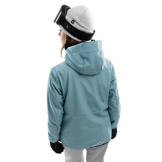 Veste snowboard femme Sports d'hiver W2-W Beluga Bleu Acier