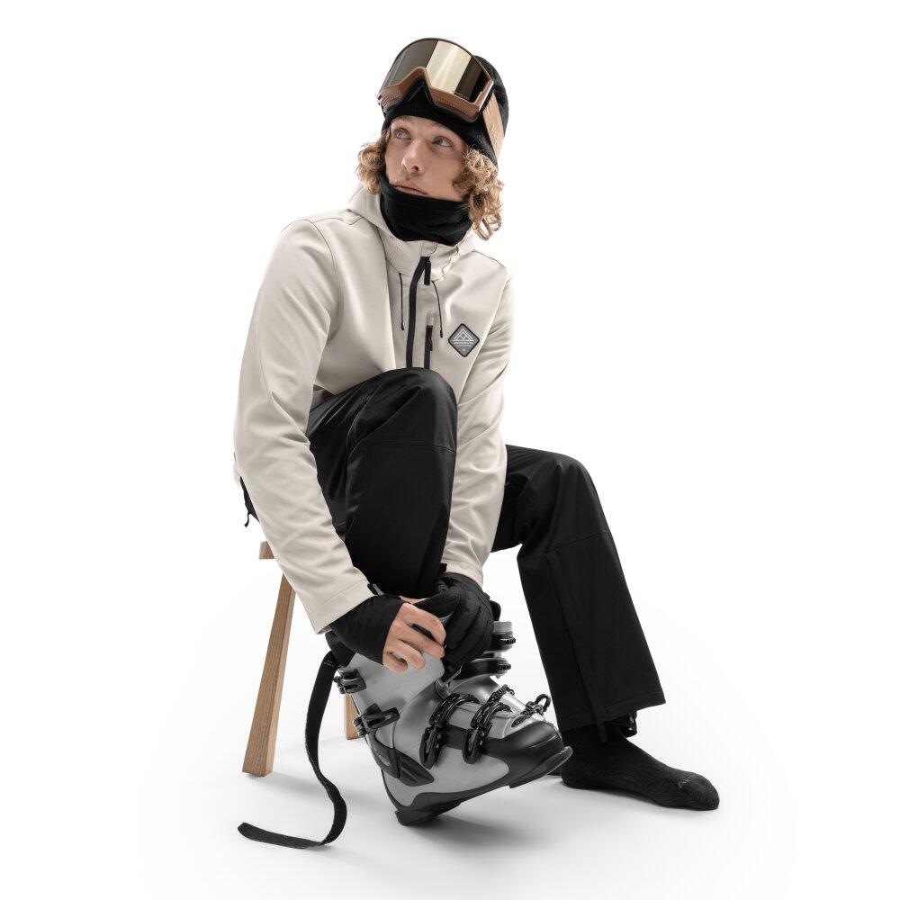 Herren Wintersport snowboardjacke für W2 Cerro Beige 3/8