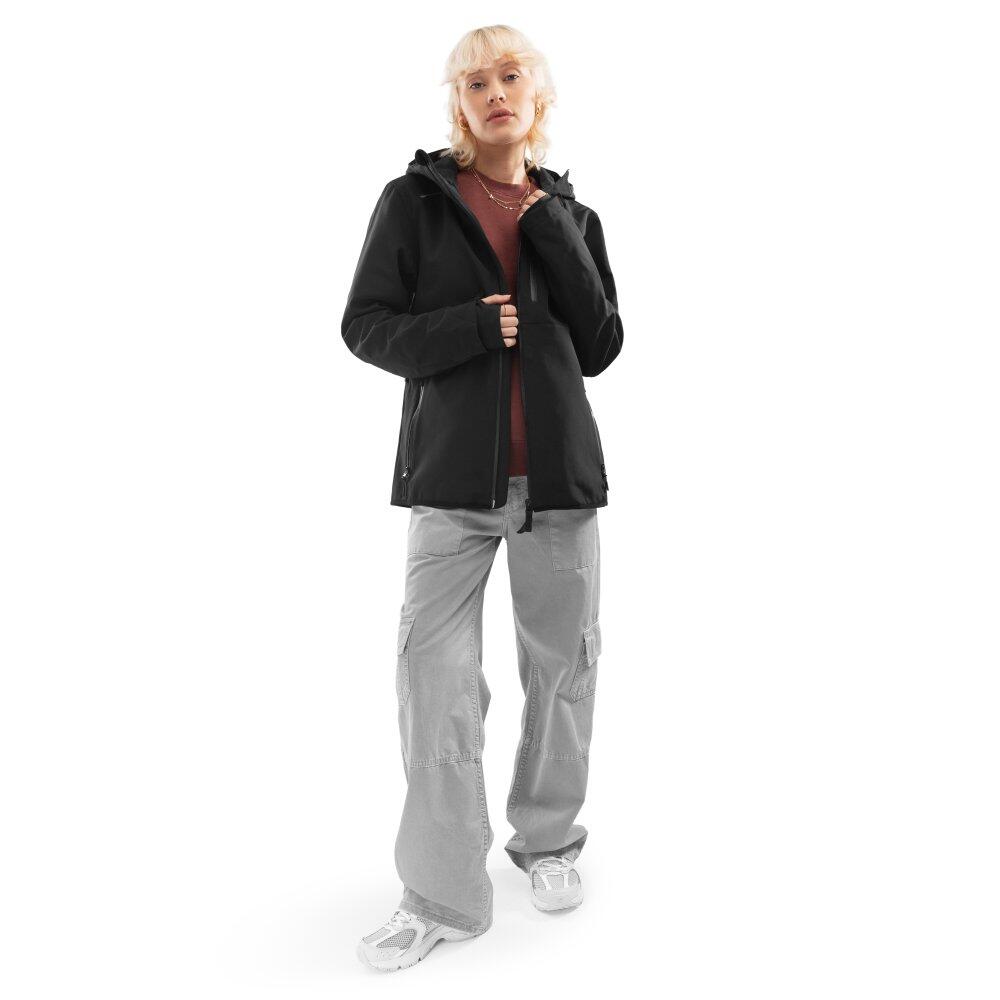 Damen Lifestyle -jacke für W2-W Kalima LF Schwarz 3/8